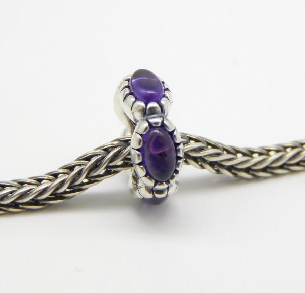Five Petals Spacer Amethyst - The Palace of Amber